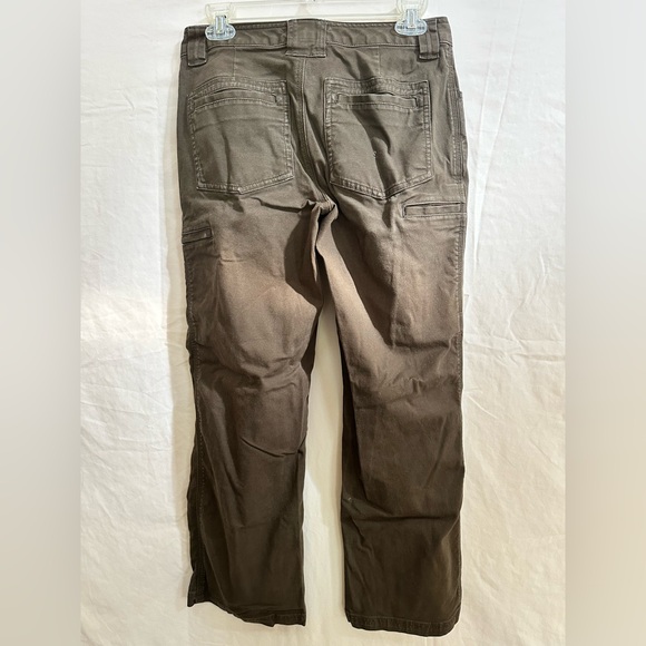 Duluth Trading Co. Canvas Pants | Size 4 x 29 | Dark Brown - Picture 2 of 7